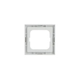Busch-Jaeger Rahmen einfach zum Abdecken von Schaltern, Tastern und Steckdosen, matt, Kunststoff weiß (matt), Retail