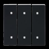 Busch-Jaeger Wippe dreifach Elektroniktaster anthrazit, Retail