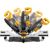 DEWALT XR FLEXVOLT Akku-Paneelsäge DCS781X2, 54Volt, Kapp- und Gehrungssäge gelb/schwarz, Li-Ionen Akku 54Volt 3Ah oder 18Volt 9Ah, 162 Wh