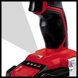 EINHELL Akku-Schlagbohrschrauber TE-CD 18/2 Li-i +22, 18Volt rot/schwarz, Li-Ionen Akku 2,5Ah, Koffer E-Box Basic + Bit-Bohrer-Set