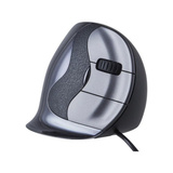 Evoluent VerticalMouse D, Maus schwarz/silber, Medium, RH