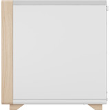 Fractal Design Summit Chalk White TG Clear Tint, Tower-Gehäuse weiß/holz
