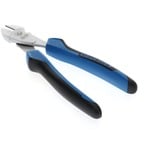 GEDORE Kraft-Seitenschneider, 200mm, 2-Komponentengriff, Schneid-Zange blau/schwarz, amerikanisches Modell