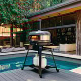 Gozney Pizzaofen Dome Gen 2.0 XL Dual Fuel Off Black, 18" schwarz (matt), für 1 Pizza Ø 45cm, 2 Pizzen Ø 30cm, 3 Pizzen Ø 25cm