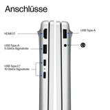 HP Omnibook 3 17-dp0058ng, Notebook silber, AMD Ryzen 5 40, AMD Radeon 610M, 16 GB LPDDR5, 512 GB (512 GB SSD), ohne Betriebssystem