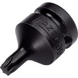 Hazet Kraft-Schraubendreher-Steckschlüsseleinsatz Innen-Sechsrund, 1/2" schwarz, T40