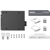 Icy Dock ToughArmor MB601V5K-B, Wechselrahmen schwarz