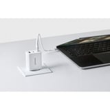 Intenso Power Adapter W65ACC GaN, Ladegerät weiß, 65Watt 