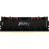 Kingston FURY DIMM 8 GB DDR4-3000, Arbeitsspeicher schwarz, KF430C15RBA/8, Renegade RGB