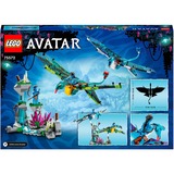 LEGO 75572 Avatar Jake und Neytiris erster Flug auf einem Banshee, Konstruktionsspielzeug 