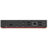Lenovo ThinkPad USB-C Dockingstation Generalüberholt schwarz, HDMI, DisplayPort, USB