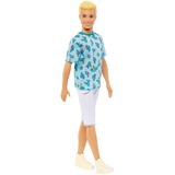 Barbie Ken Fashionistas Puppe #211 mit blondem Haar und Kaktus-T-Shirt