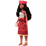 Mattel Singende Vaiana Puppe mit Sound in Deutsch, Englisch, Italienisch und Französisch 