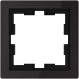 Merten Rahmen 1-fach schwarz (matt), Retail