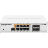 MikroTik CRS112-8P-4S-IN, Switch 