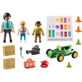 PLAYMOBIL 70919 DUCK ON CALL Notarzt Action. Hilf dem Rennfahrer!, Konstruktionsspielzeug 
