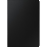 SAMSUNG Book Cover, Tablethülle schwarz, Samsung Galaxy Tab S7+ / FE