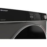 SHARP ES-MNFL814CAA-DE, Waschmaschine grau, Mikroplastikfilter, Advanced Inverter Motor