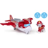 Spin Master Paw Patrol Air Rescue - Marshalls Feuerwehrflugzeug mit Geschoss-Abwurf und Marshall Spielfigur , Spielfahrzeug 