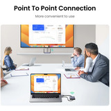 UGREEN CM506 Wireless HDMI Extender, HDMI Verlängerung silber, 50m Reichweite