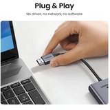UGREEN CM506 Wireless HDMI Extender, HDMI Verlängerung silber, 50m Reichweite
