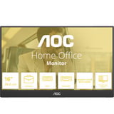 AOC 16T20E2, LED-Monitor 39.6 cm (15.6 Zoll), schwarz, FullHD, IPS, USB-C, Mini-HDMI