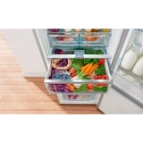 Bosch KGE368LCP Serie 6, Kühl-/Gefrierkombination edelstahl