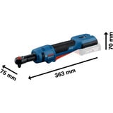 Bosch Professional Akku-Ratschenschrauber GRC 18V-60 Professional solo, 18Volt blau, ohne Akku und Ladegerät, 3/8"