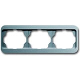 Busch-Jaeger Abdeckrahmen dreifach waagerecht alpha titan, Retail