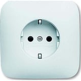 Busch-Jaeger Steckdosen Einsatz mit Steckanschluss 20 EUJ-214 weiß, Retail