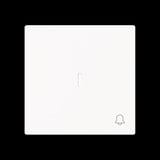 Busch-Jaeger Wippe mit Symbol Klingel weiß, Retail