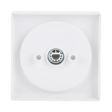 Busch-Jaeger Zentralscheibe Drehschalter für 3 Stufen Drehschalter, Abdeckung weiß (glänzend), Retail