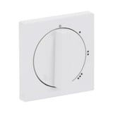 Busch-Jaeger Zentralscheibe Drehschalter für 3 Stufen Drehschalter, Abdeckung weiß (glänzend), Retail