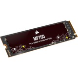 Corsair MP700 2 TB, SSD schwarz, PCIe 5.0 x4, NVMe 2.0, M.2 2280