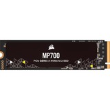 Corsair MP700 2 TB, SSD schwarz, PCIe 5.0 x4, NVMe 2.0, M.2 2280