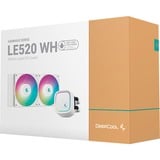 DeepCool LE520 WH 240mm, Wasserkühlung weiß