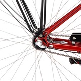 FISCHER Fahrrad CITA 1.0 (2022), Pedelec rot (glänzend), 28", 44 cm Rahmen