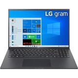 LG gram 16 (16Z90P-G.AP55G), Notebook schwarz, Windows 10 Pro