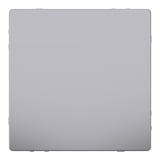 Merten Blindabdeckung mit zentraler Abdeckplatte für Unterputzmontage edelstahl, Retail