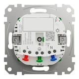 Merten Connected Schutzkontaktsteckdose mit Ein-/Ausschalter, 16 Ampere, Unterputz, glänzend weiß (glänzend), Retail