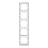 Merten Decor-Rahmen fünffach, Abdeckung eiche, Retail