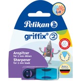 Pelikan Anspitzer Griffix blau, mit Auffangbehälter