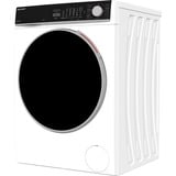 SHARP ES-MNFL814CWA-DE , Waschmaschine weiß/schwarz, WIFI, Advanced Inverter Motor