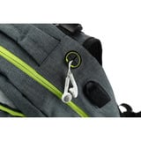 Schildkröt Wheel Bee Revolution , Rucksack grau, LED, 30 Liter