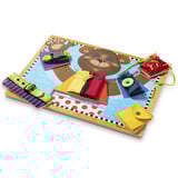 Spin Master Melissa & Doug - Ich zieh mich an Tafel, Geschicklichkeitsspiel 