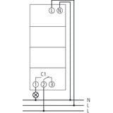 Theben TR 610 top3, Zeitschaltuhr mit Wochenprogramm, 1 Kanal