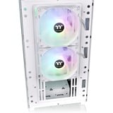 Thermaltake Versa H16 TG ARGB Snow White, Tower-Gehäuse weiß, Tempered Glass