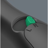 Wera 416 RA Quergriff-Bits-Handhalter mit Ratschenfunktion, Schraubendreher schwarz/grün, mit Rapidaptor Schnellwechselfutter