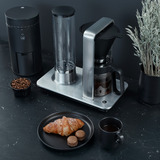 Wilfa SVART PRECISION WSP-2A, Kaffeemaschine edelstahl/schwarz, 1840 Watt, 1,25 L/12 Tassen