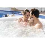 Bestway Whirlpool LAY-Z-SPA Hollywood AirJet, Ø 196cm x 66cm, Schwimmbad mehrfarbig/schwarz, LED-Design mit Farbwechsel